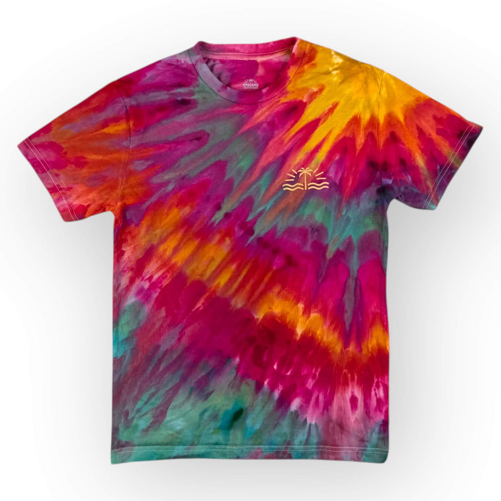 hand dyed Tie Dye Tee - Adult Small by And And Tie Dye