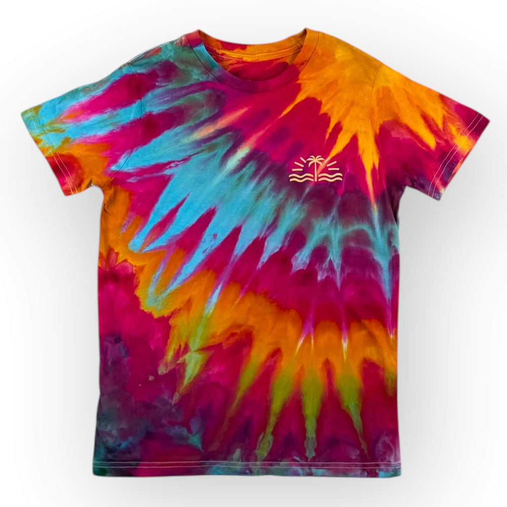 hand dyed Tie Dye Tee Age 12 by And And Tie Dye