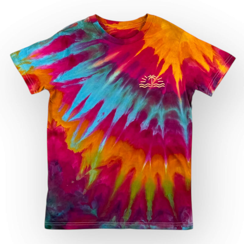 hand dyed Tie Dye Tee Age 12 by And And Tie Dye