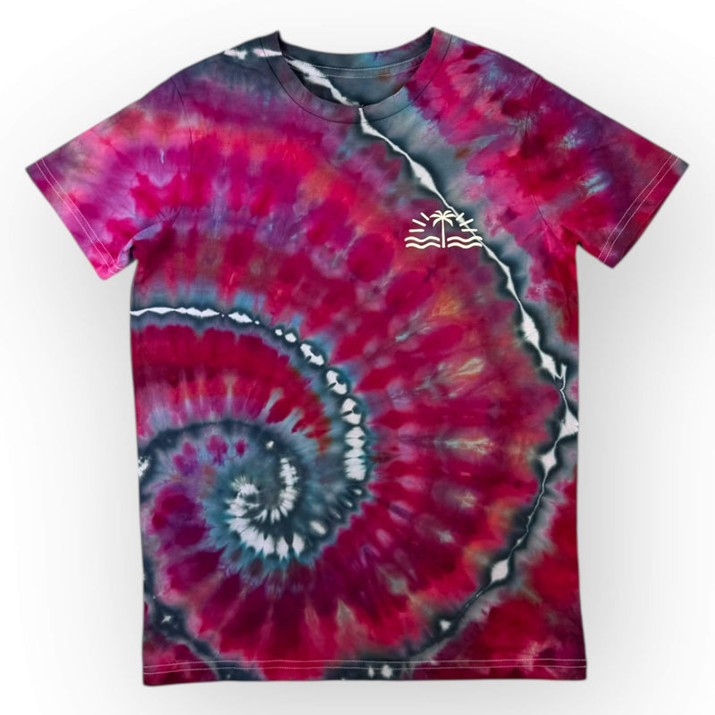 hand dyed Tie Dye Tee Age 12 by And And Tie Dye
