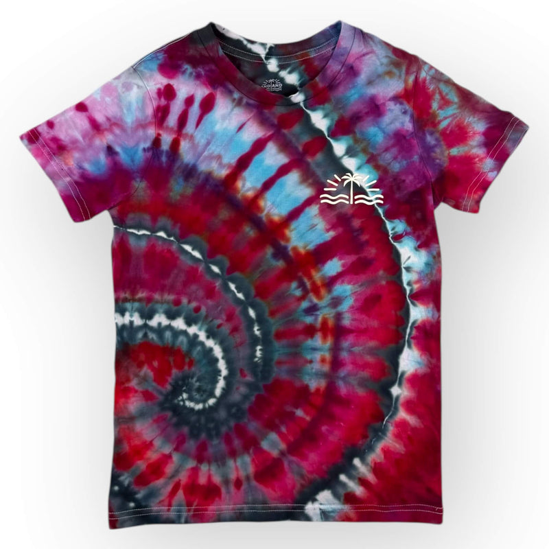 hand dyed Tie Dye Tee Age 10 by And And Tie Dye