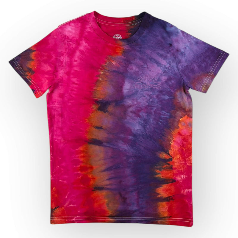 hand dyed Tie Dye Tee Age 10 by And And Tie Dye