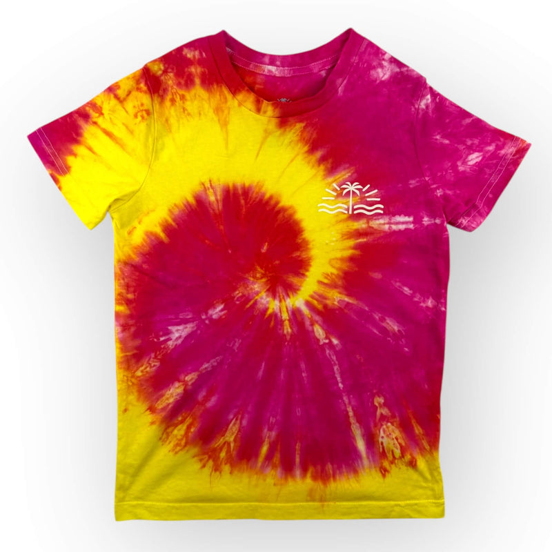 hand dyed Tie Dye Tee Age 8 by And And Tie Dye