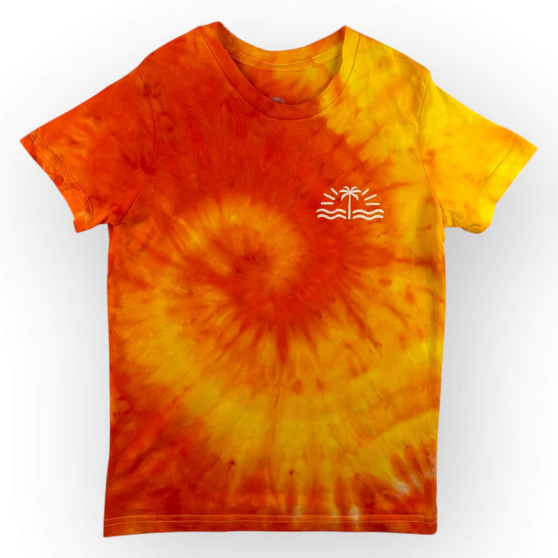 hand dyed Tie Dye Tee Age 8 by And And Tie Dye