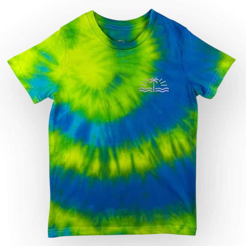 hand dyed Tie Dye Tee Age 8 by And And Tie Dye