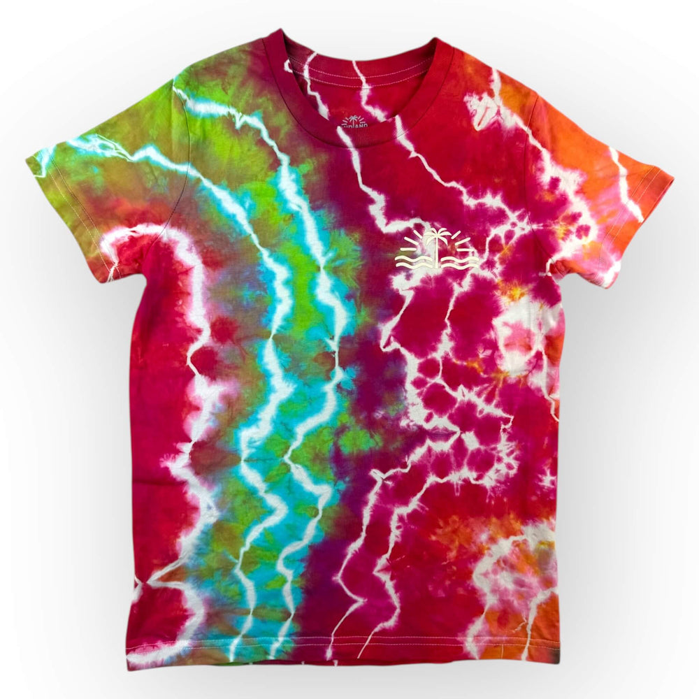 hand dyed Tie Dye Tee Age 8 by And And Tie Dye