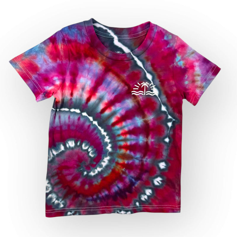 hand dyed Tie Dye Tee Age 4 by And And Tie Dye