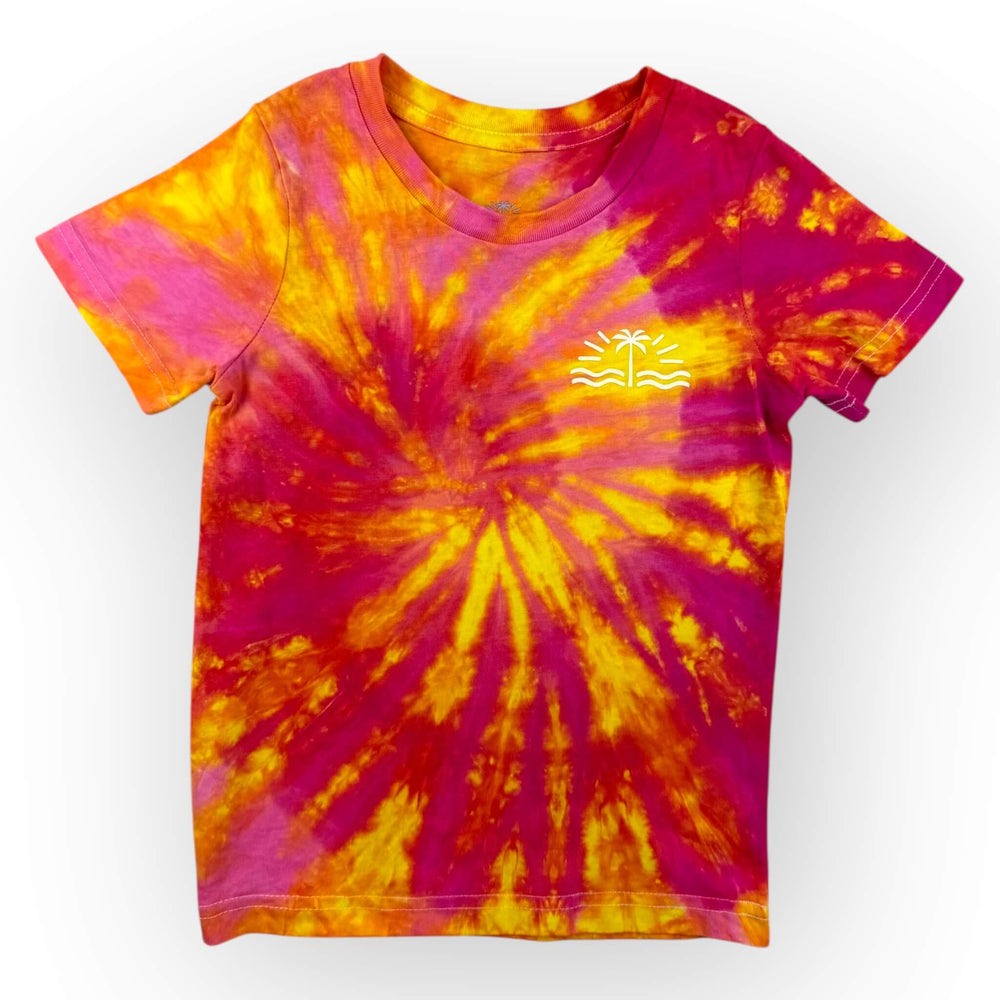 hand dyed Tie Dye Tee Age 4 by And And Tie Dye