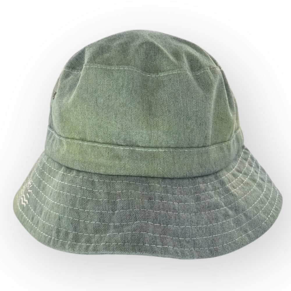 hand dyed Tie Dye Bucket Hat - Older Child / Adult Adjustable by And And Tie Dye