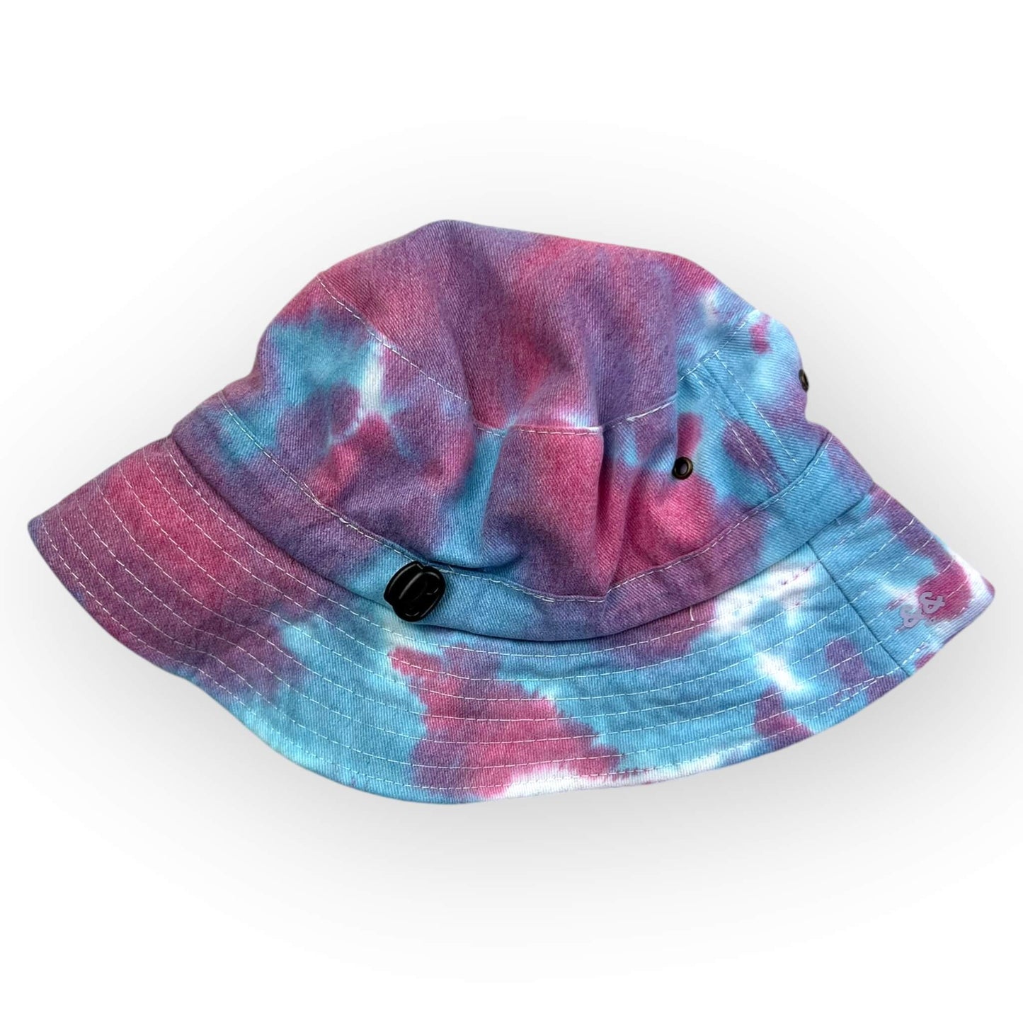 Turquoise & Pink Tie Dye Bucket Hat - Toddler / Child Adjustable