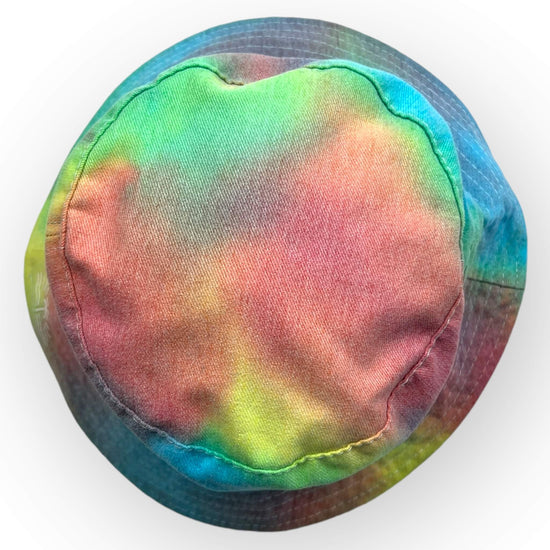 Rainbow Tie Dye Bucket Hat - Toddler / Child Adjustable