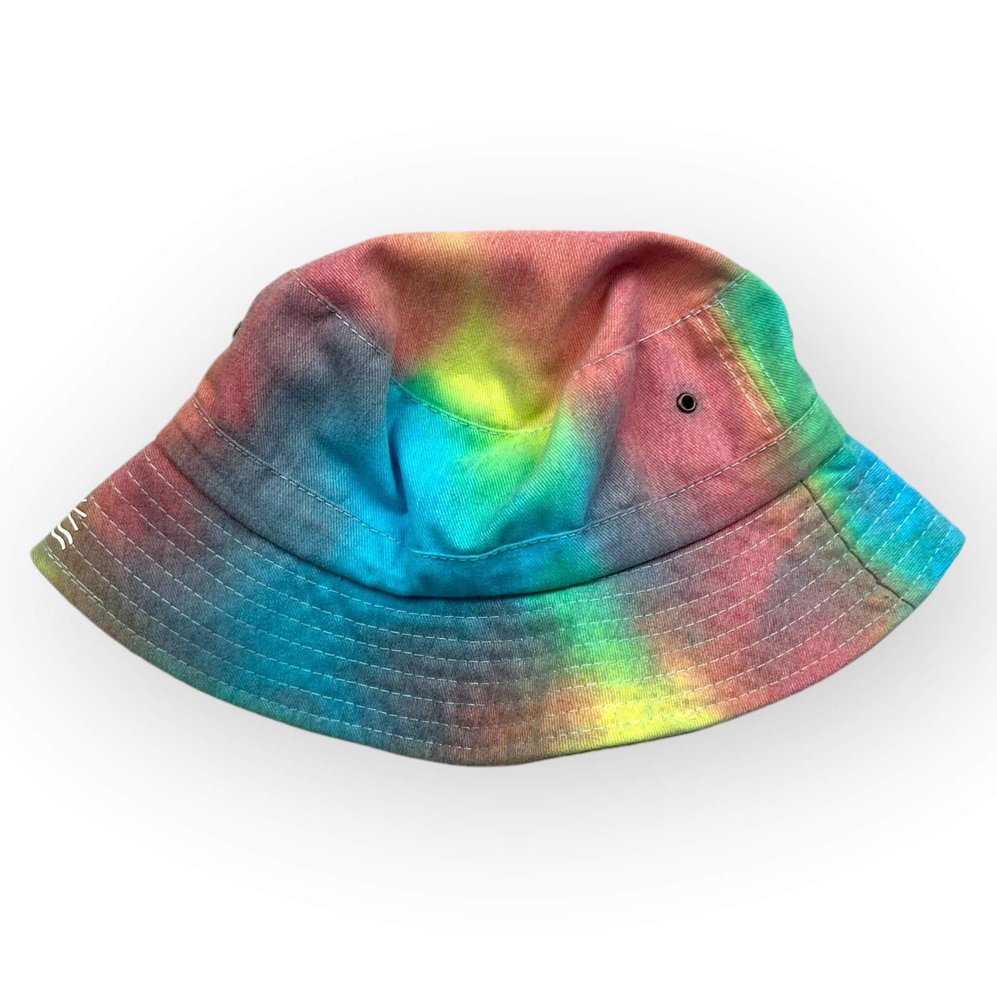 Rainbow Tie Dye Bucket Hat - Toddler / Child Adjustable