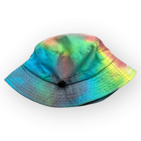 Rainbow Tie Dye Bucket Hat - Toddler / Child Adjustable