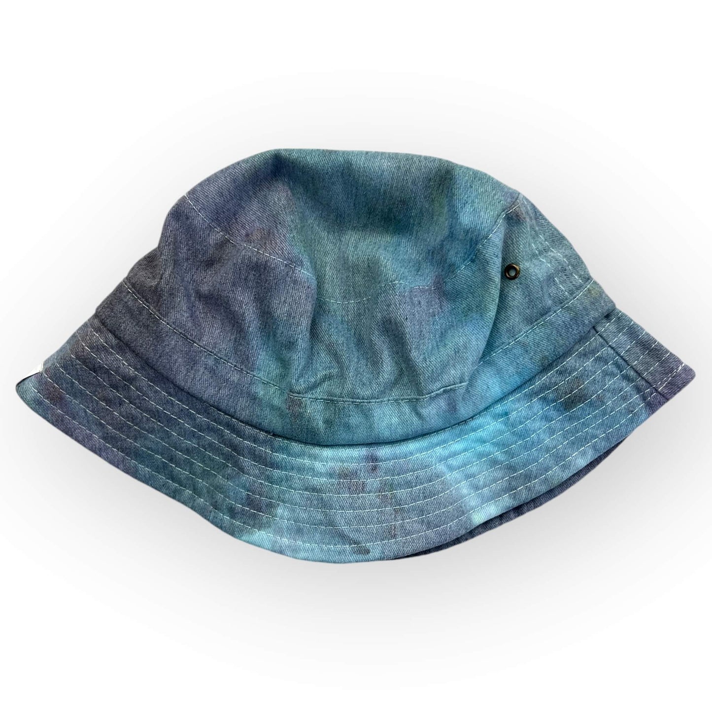 Blues Tie Dye Bucket Hat - Older Child / Adult Adjustable