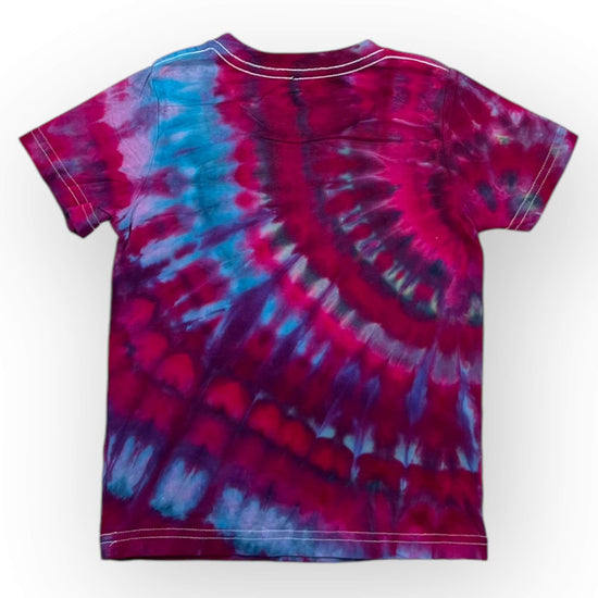 Pinks & Blues Tie Dye Tee Age 4