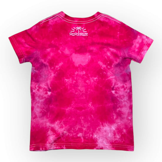 Pinks & Blues Pattern Tie Dye Tee Age 8