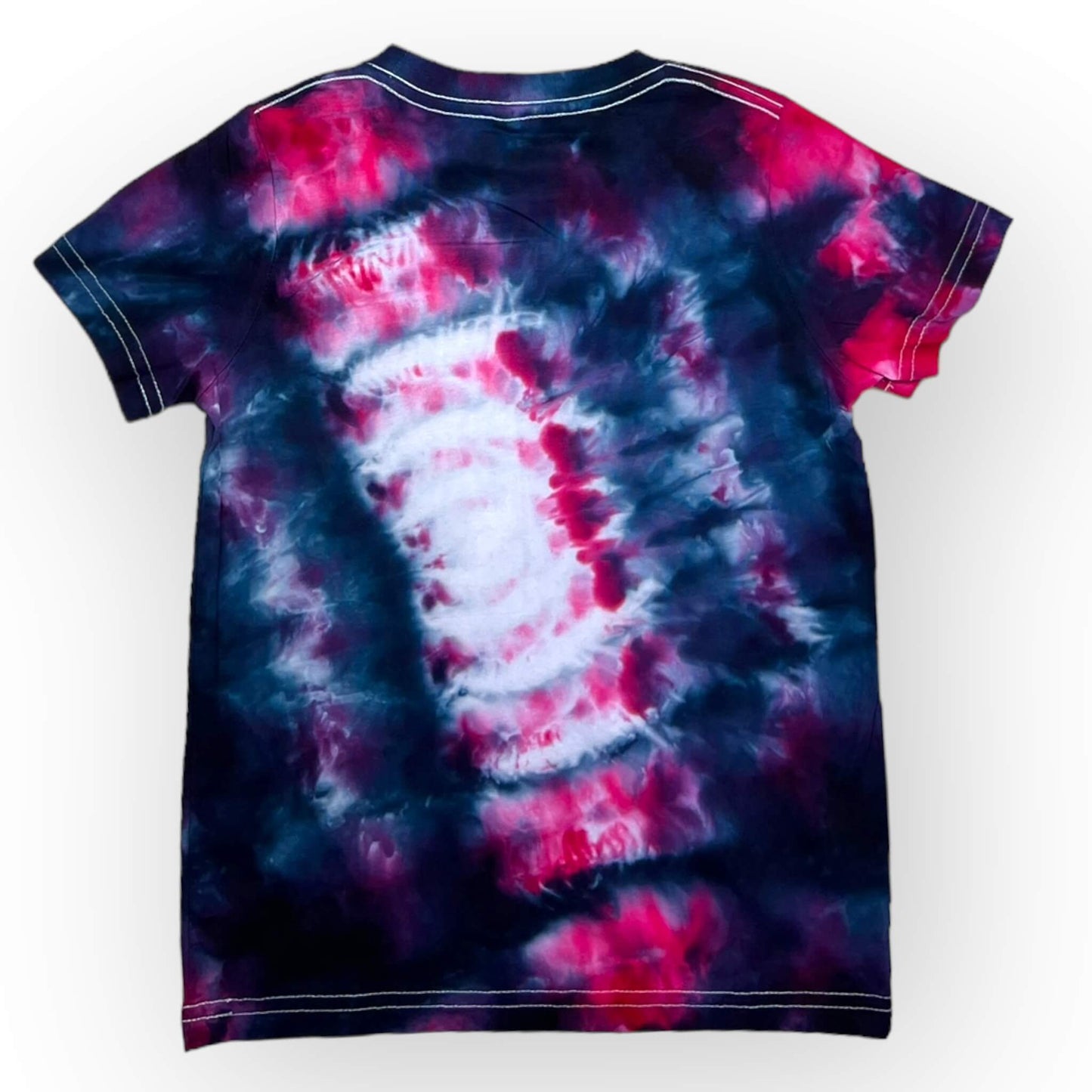 Blue & Pink Tie Dye Tee Age 6