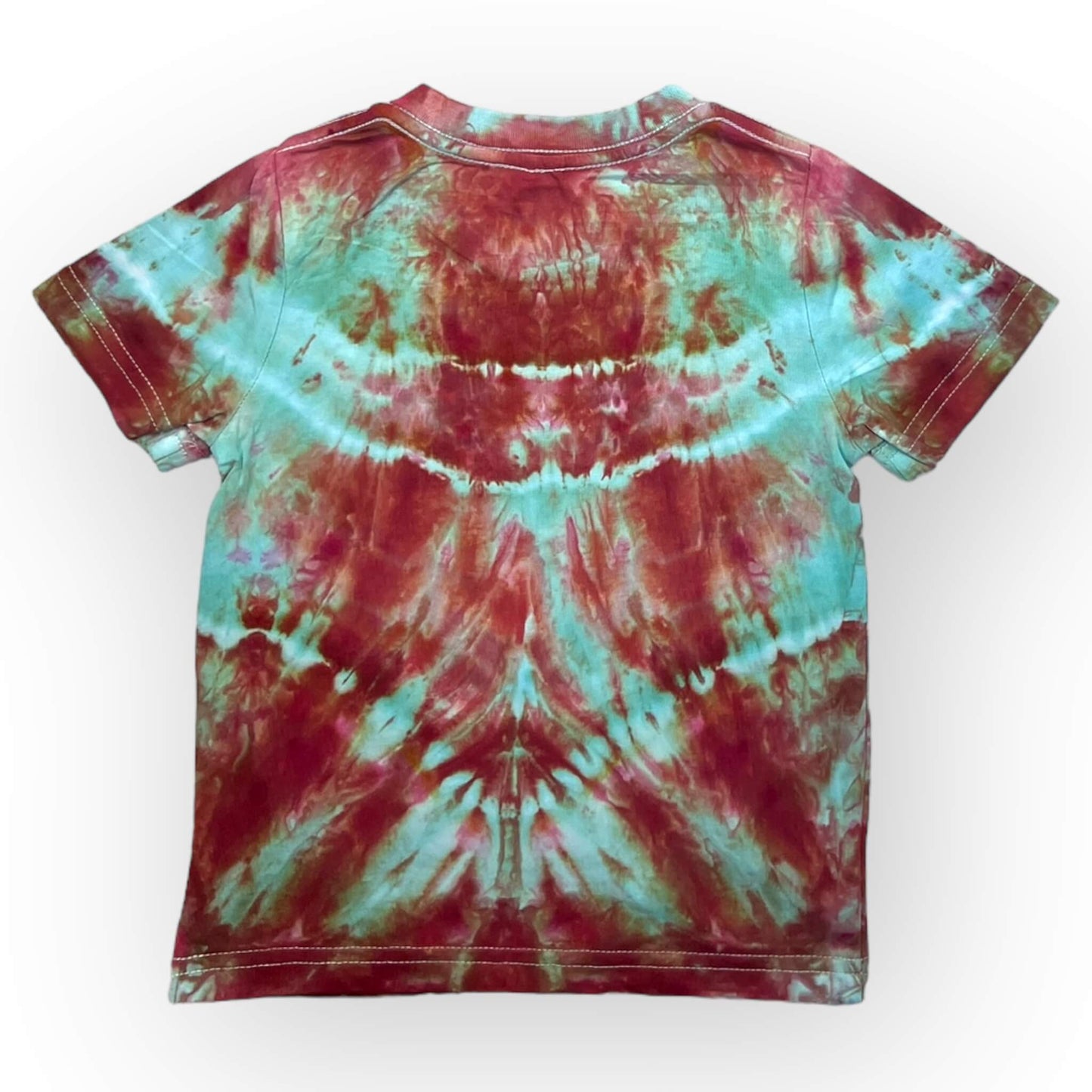 Amber Green Tie Dye Tee Age 2