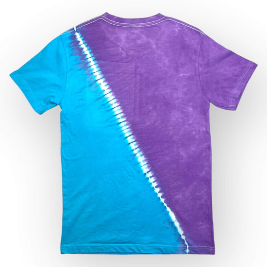 Purple & Turquoise Kids Tie Dye Tee - Made For You