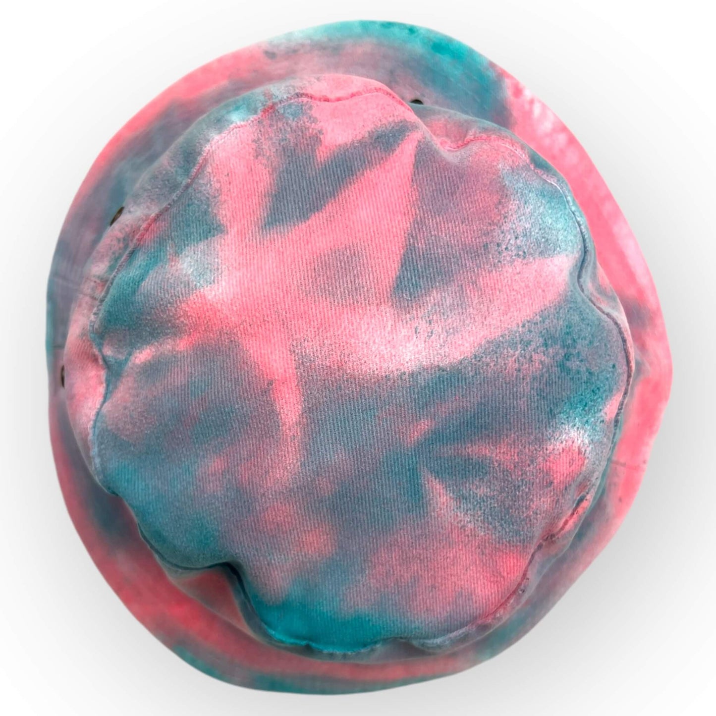 Aqua Pink Tie Dye Bucket Hat - Toddler / Child Adjustable