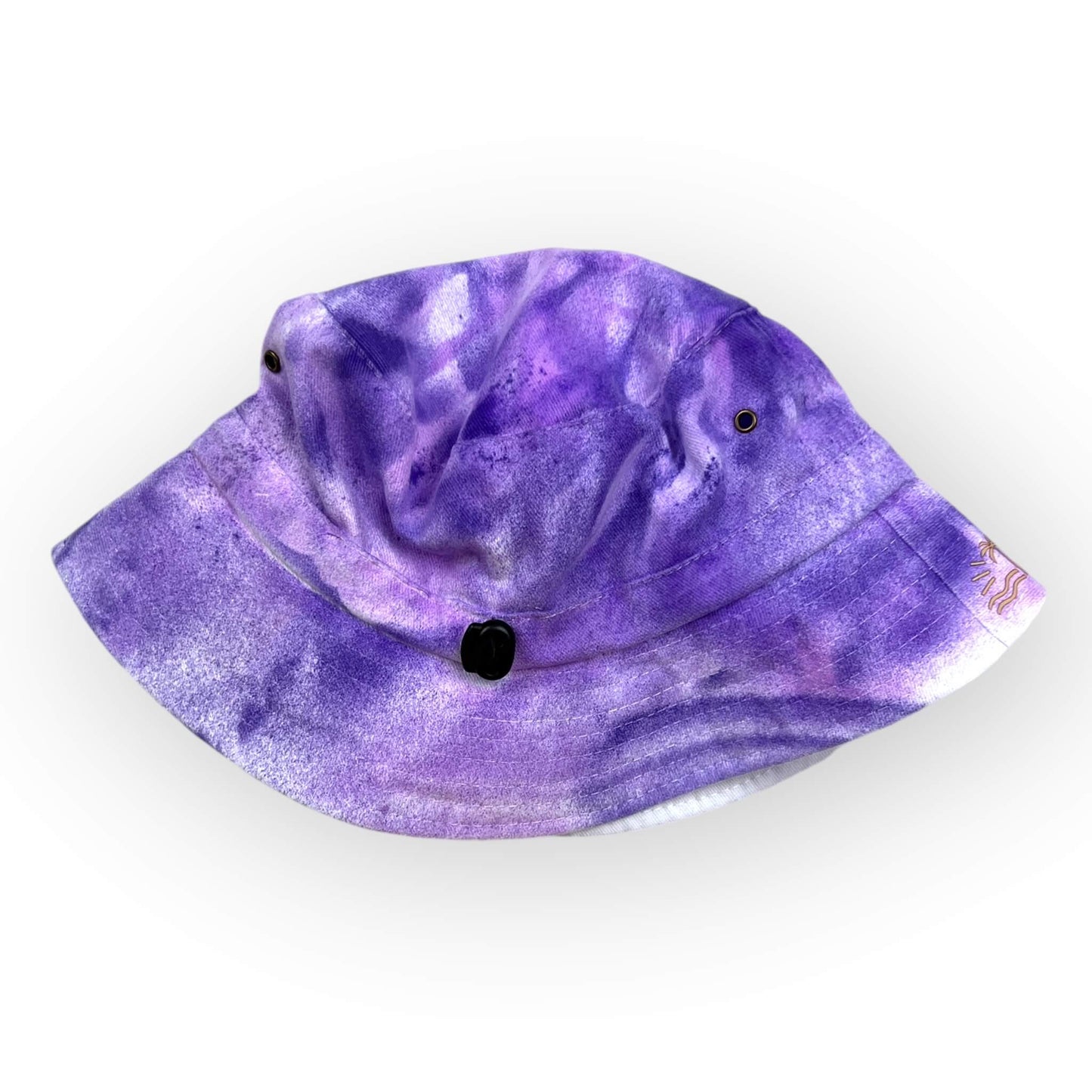 Purple Tie Dye Bucket Hat - Toddler / Child Adjustable