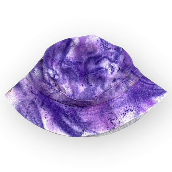 Purple Tie Dye Bucket Hat - Toddler / Child Adjustable