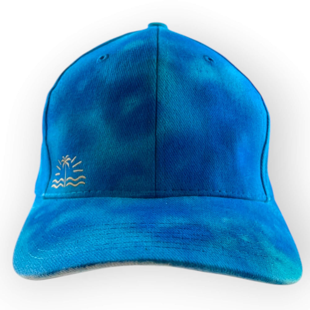 hand dyed Tie Dye Cap - Toddler / Younger Child Adjustable by And And Tie Dye