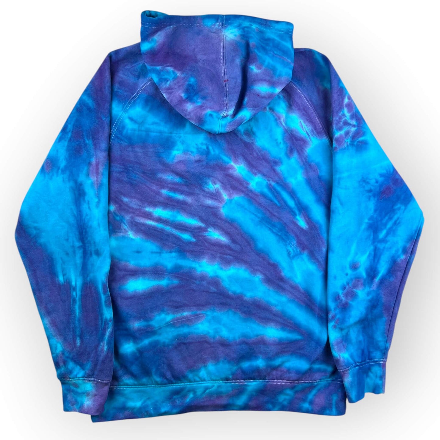 hand dyed Tie Dye Hoodie - Adults Large by And And Tie Dye