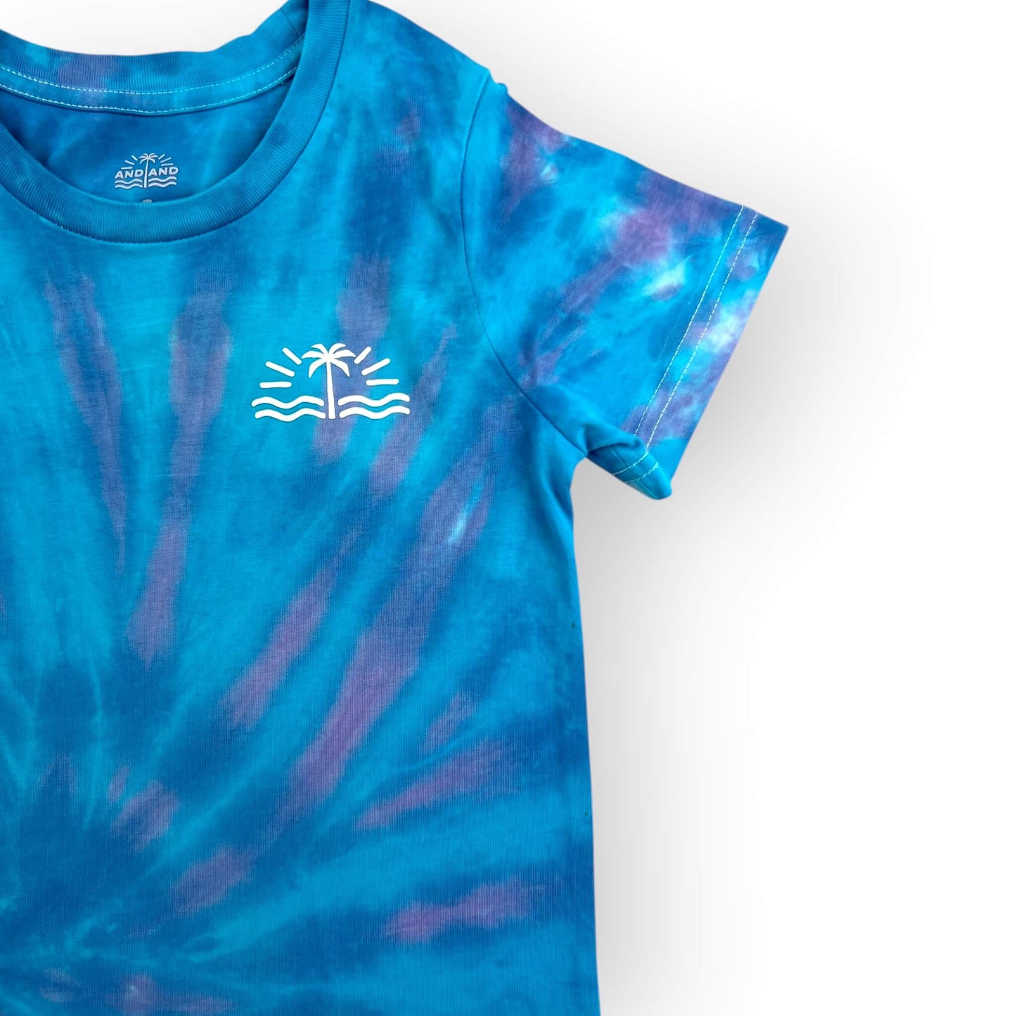 hand dyed Tie Dye Tee Age 6 by And And Tie Dye