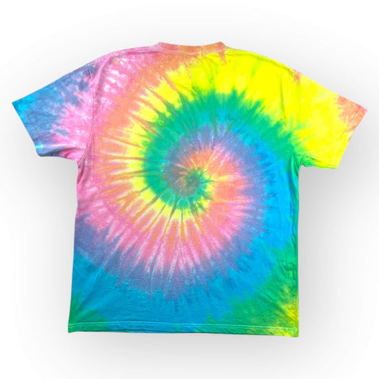 Pastel Rainbow Tie Dye Tee - Adult XL