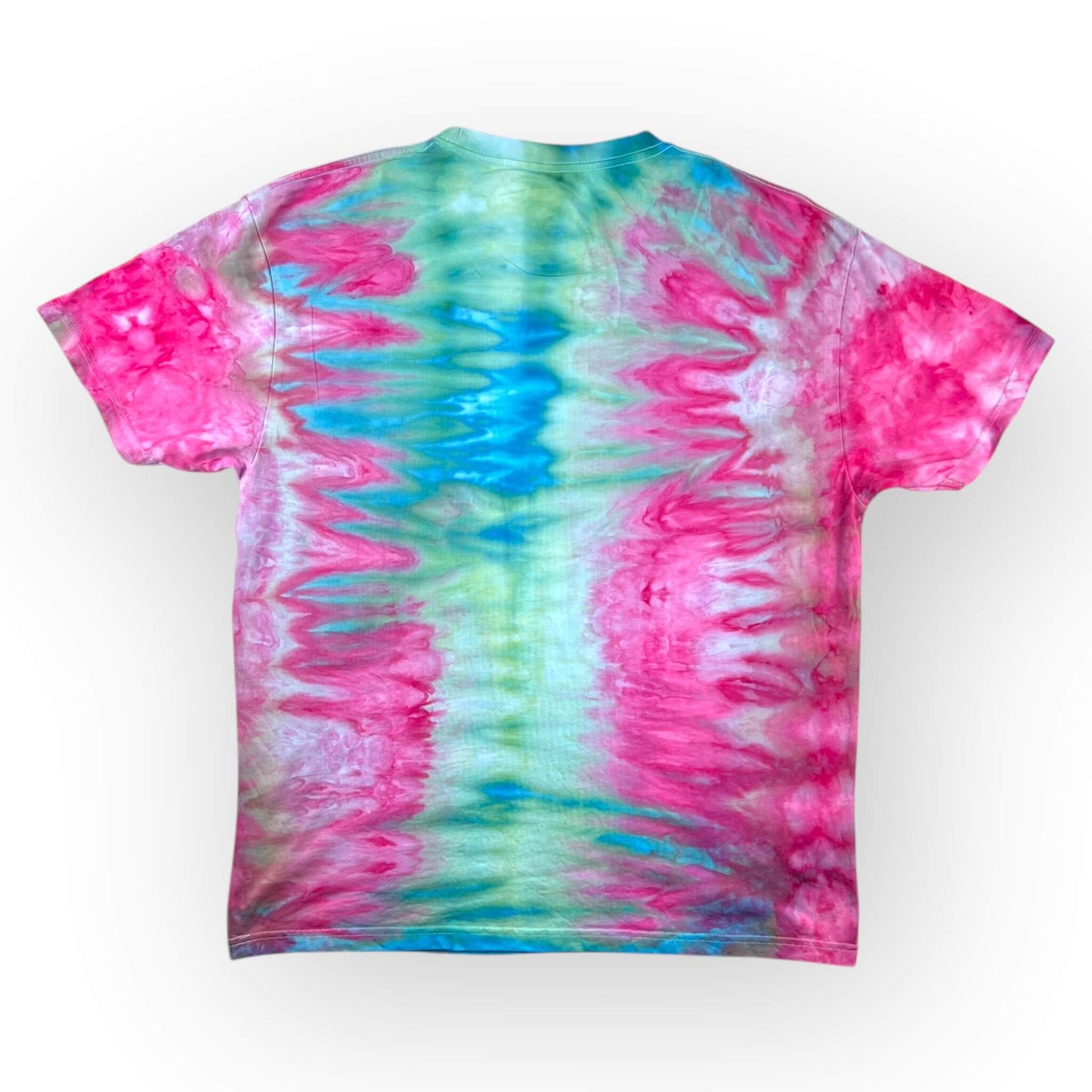 Aqua Pinks Tie Dye Tee - Adult XL