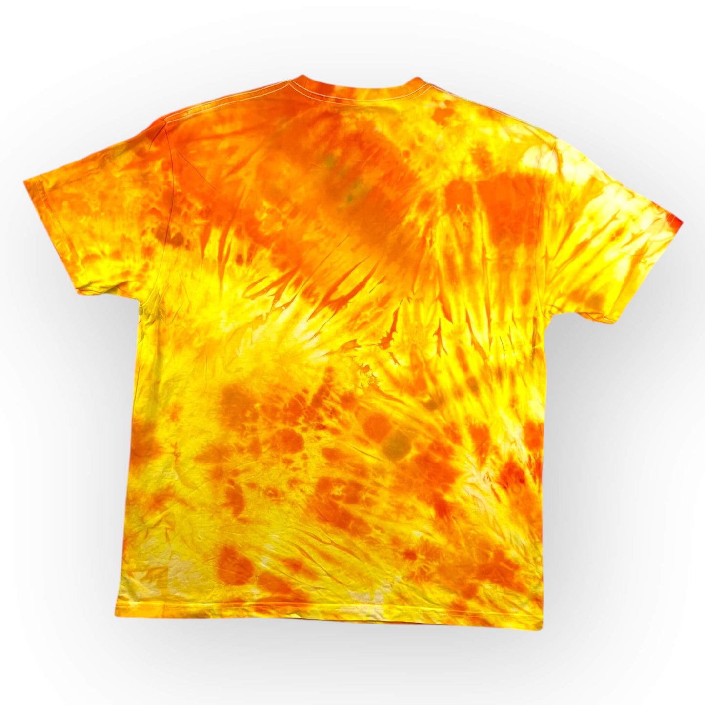 Orange Tie Dye Tee - Adult XL