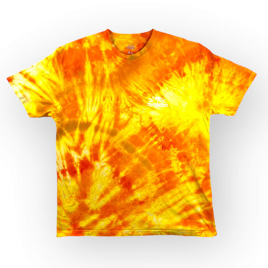 Orange Tie Dye Tee - Adult XL