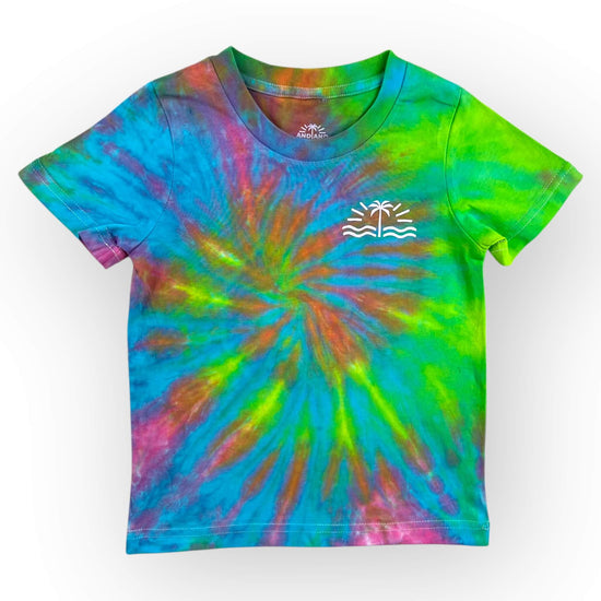 Rainbow Tie Dye Tee Age 2