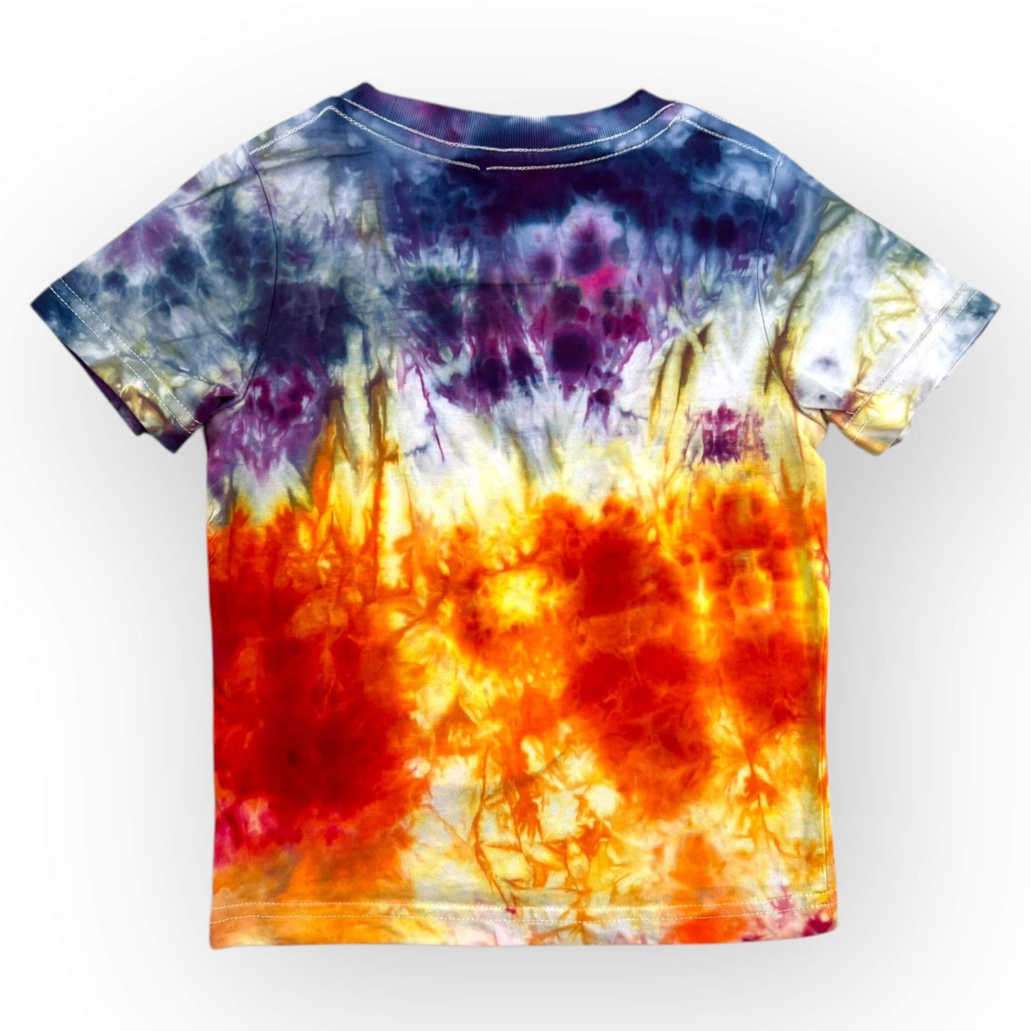 Multi Colour Tie Dye Tee Age 2