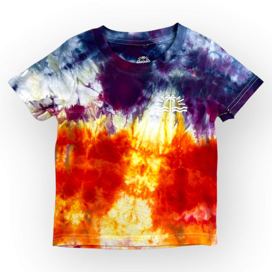 Multi Colour Tie Dye Tee Age 2