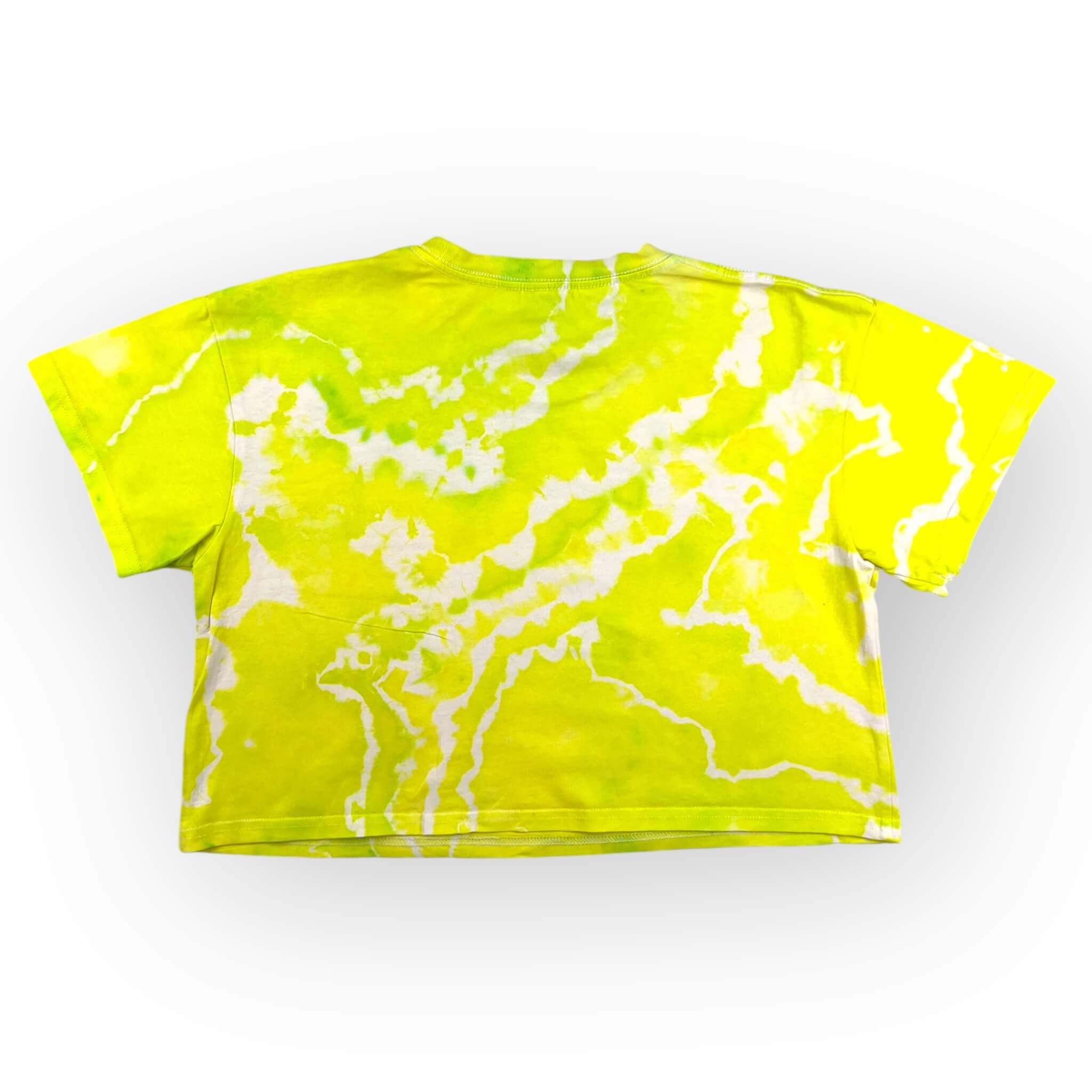 neon green tie dye