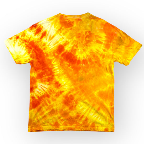 Orange Tie Dye Tee - Adults Large