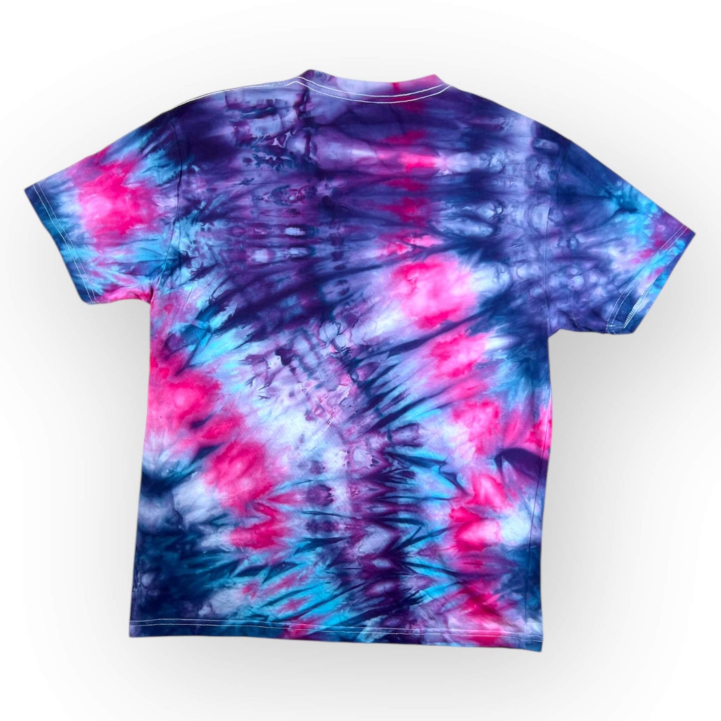 Pinks & Blues Tie Dye Tee - Adults Large