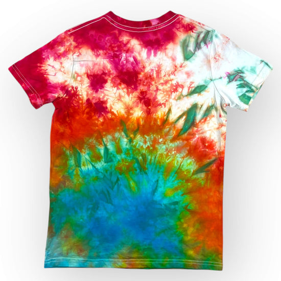 Dark Rainbow Tie Dye Tee Age 10