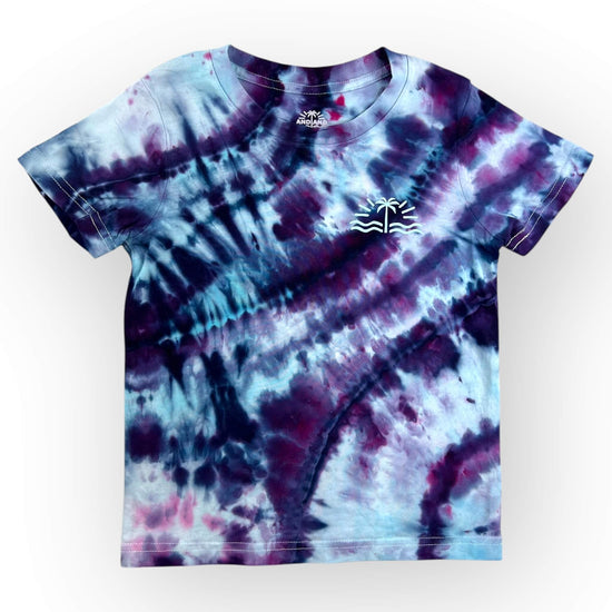 Blues Tie Dye Tee Age 4