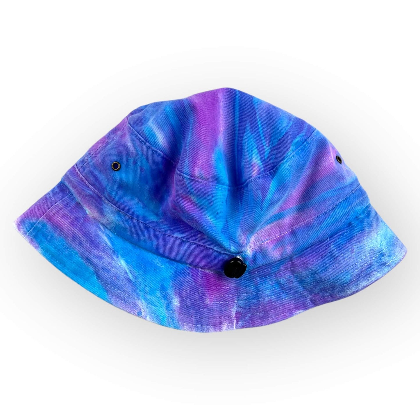 Purple & Blue Tie Dye Bucket Hat - Older Child / Adult Adjustable