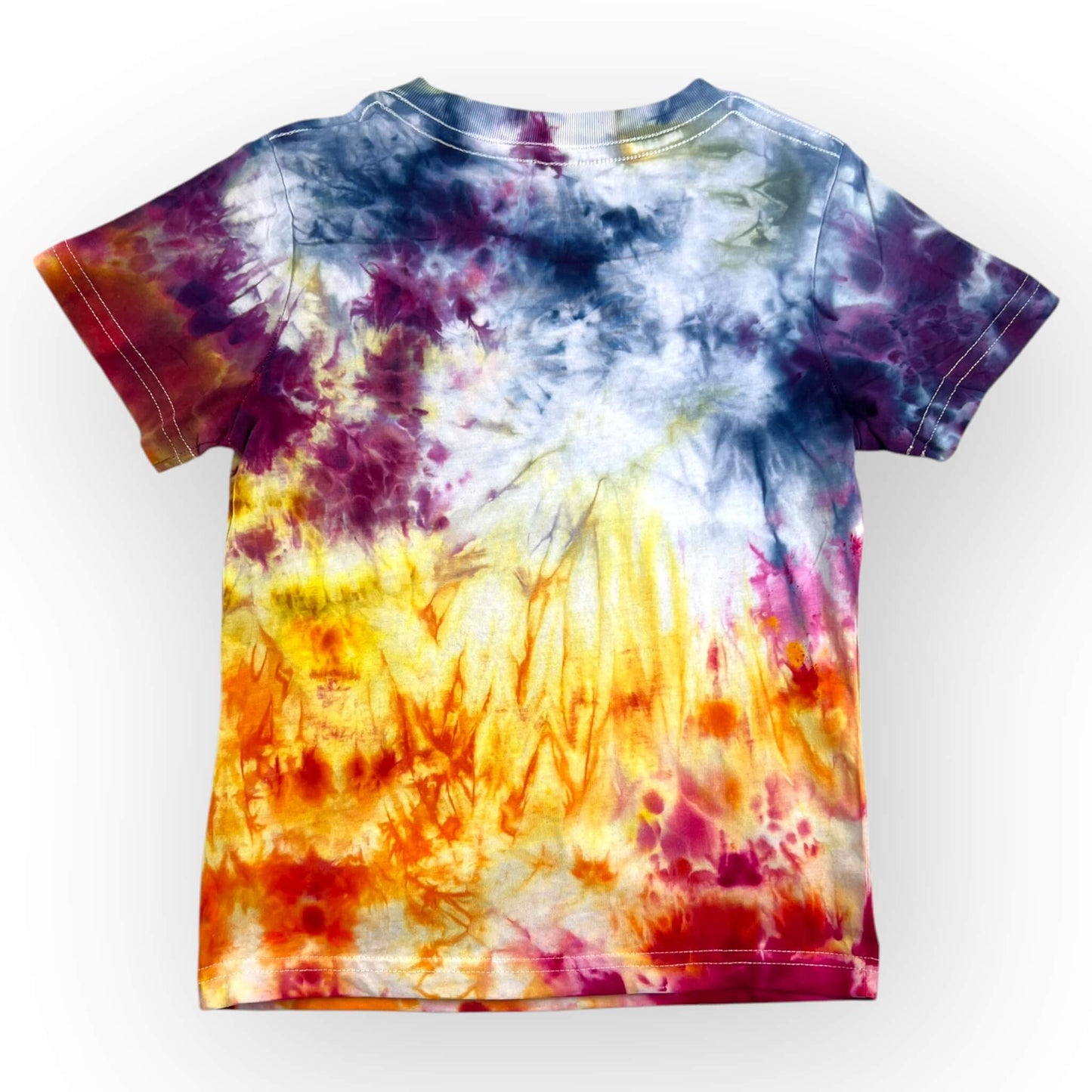 Multi Colour Tie Dye Tee Age 4