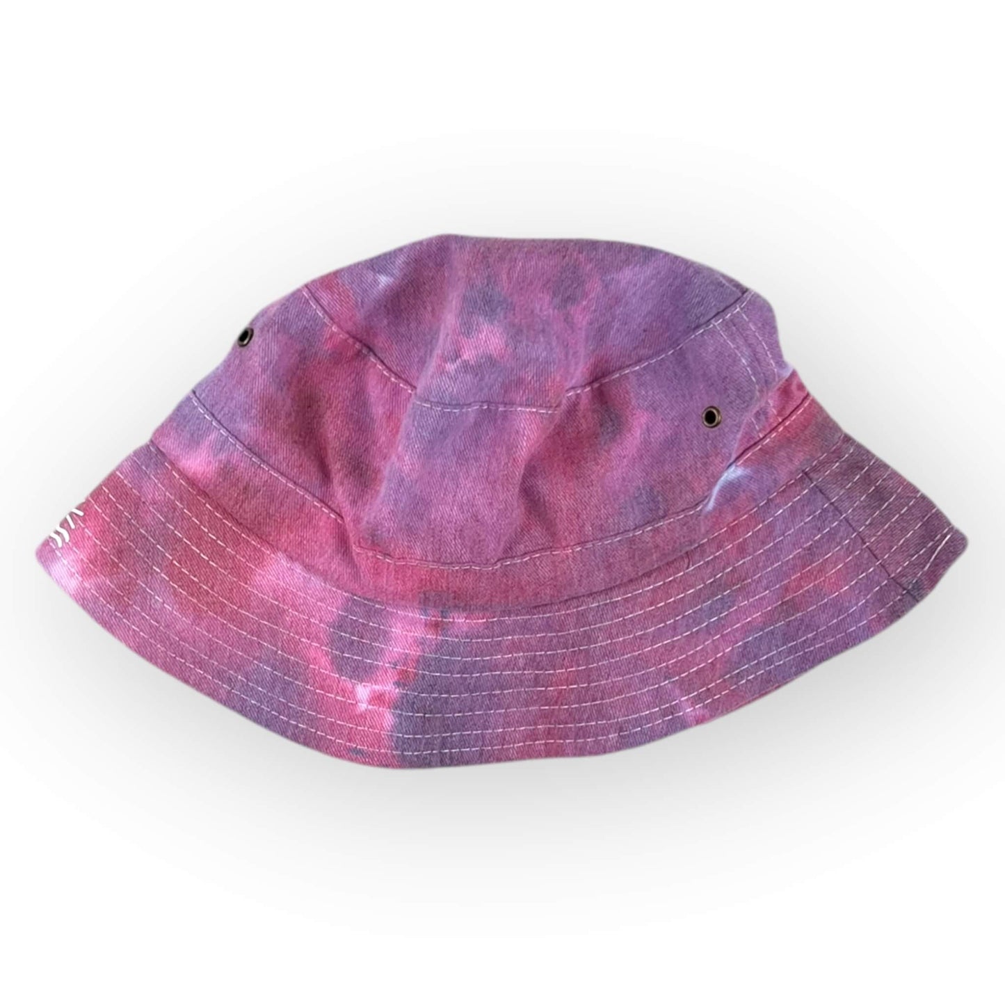 Pink & Purple Tie Dye Bucket Hat - Toddler / Child Adjustable