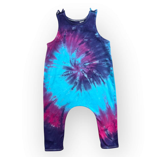 Blues & Pinks Tie Dye Slouch Romper Age 6-12 Months