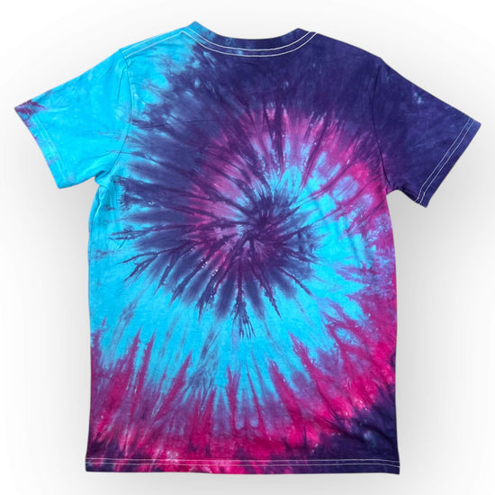 Pink & Blue Tie Dye Tee Age 12