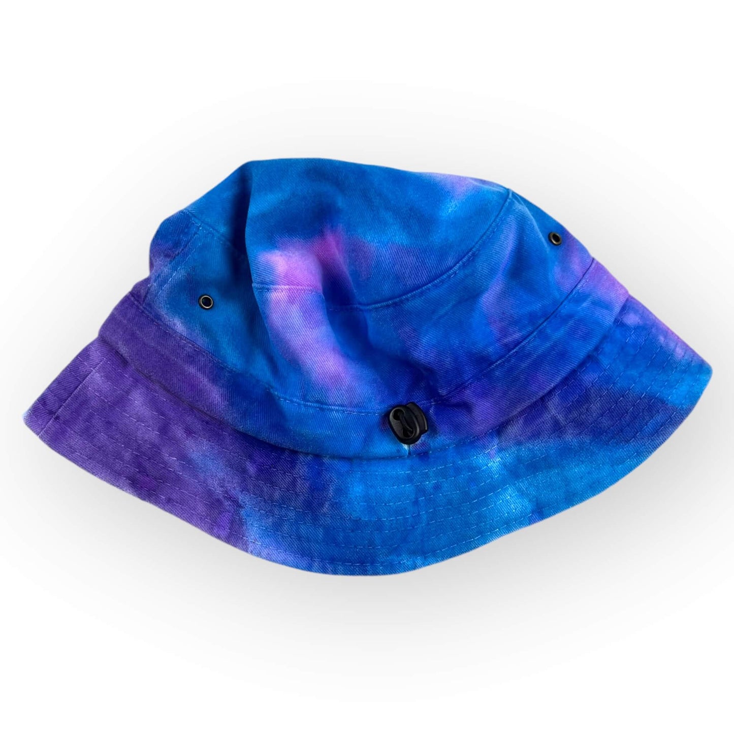 Blues & Purples Tie Dye Bucket Hat - Older Child / Adult Adjustable