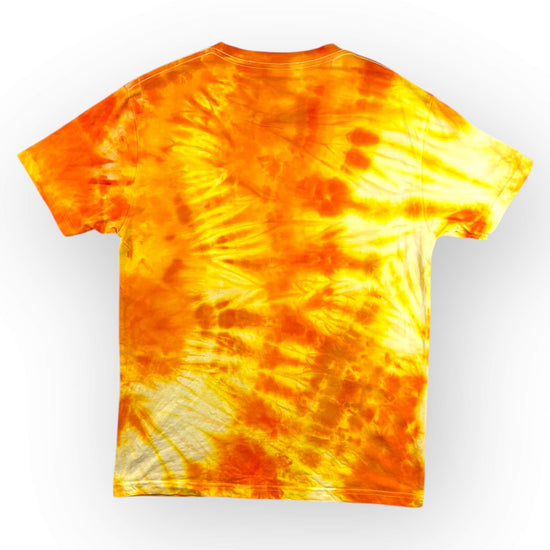 Orange Tie Dye Tee - Adults Medium