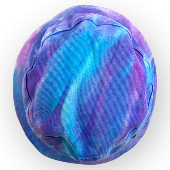 Blues & Purples Tie Dye Bucket Hat - Toddler / Child Adjustable