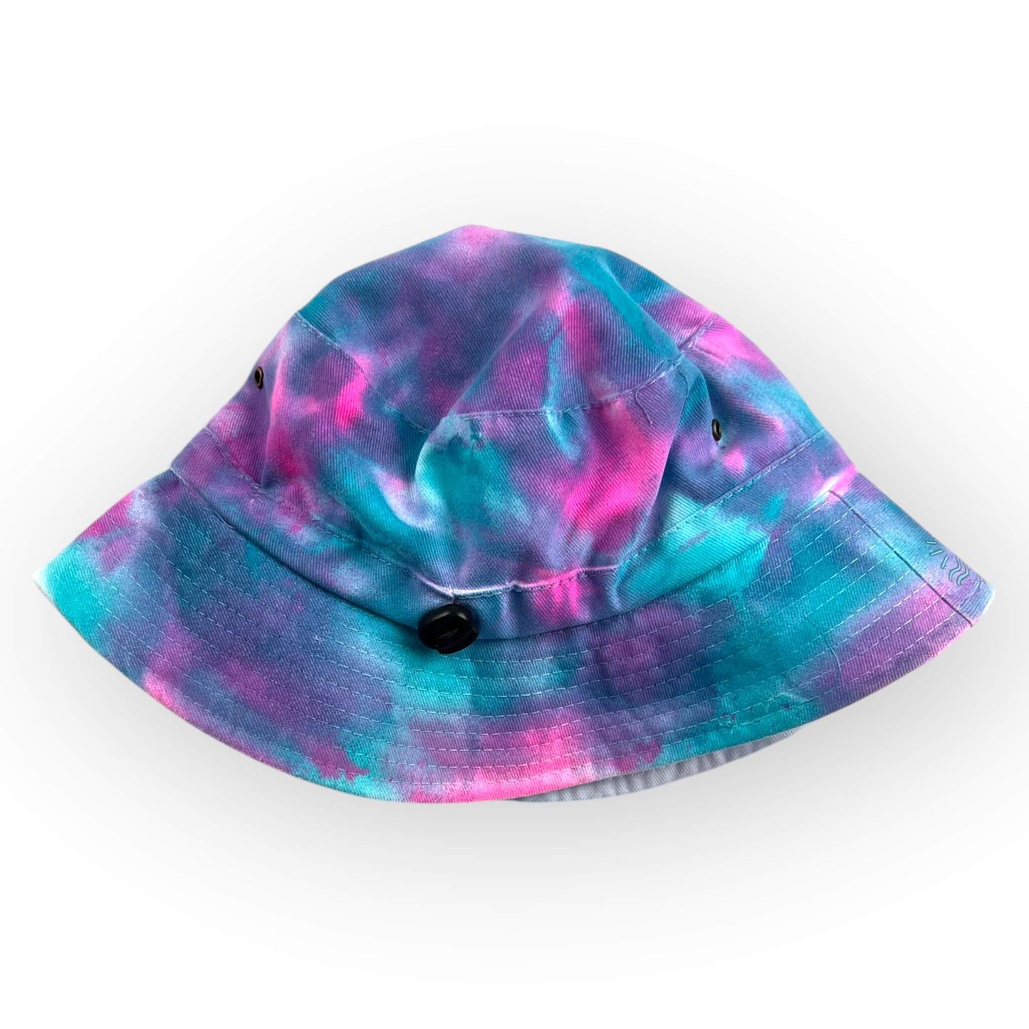 Aqua Pink Tie Dye Bucket Hat - Toddler / Child Adjustable